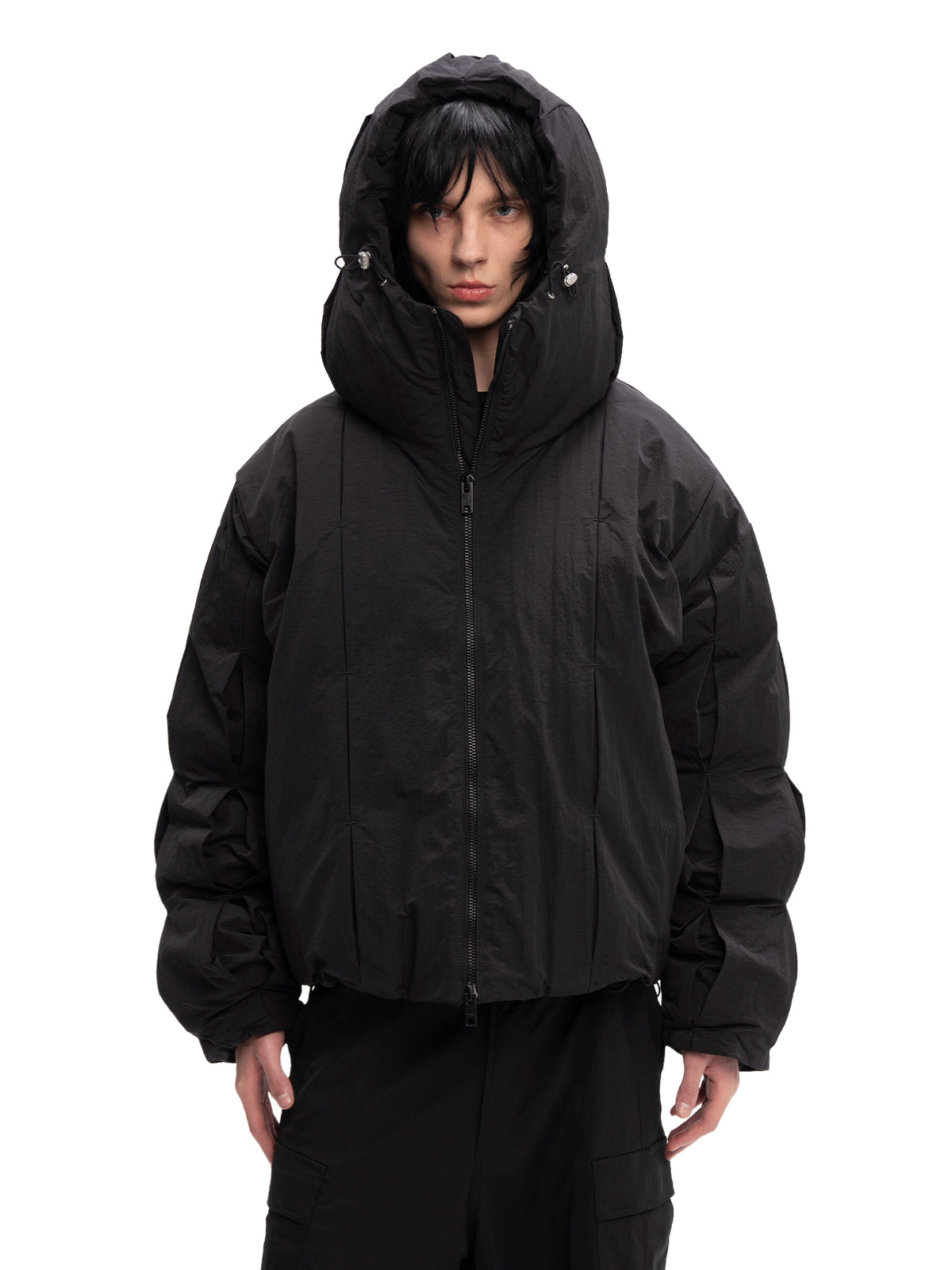 DOWN JACKET VALVE BLACK — ABC Archive Brand Clothes, view 4
