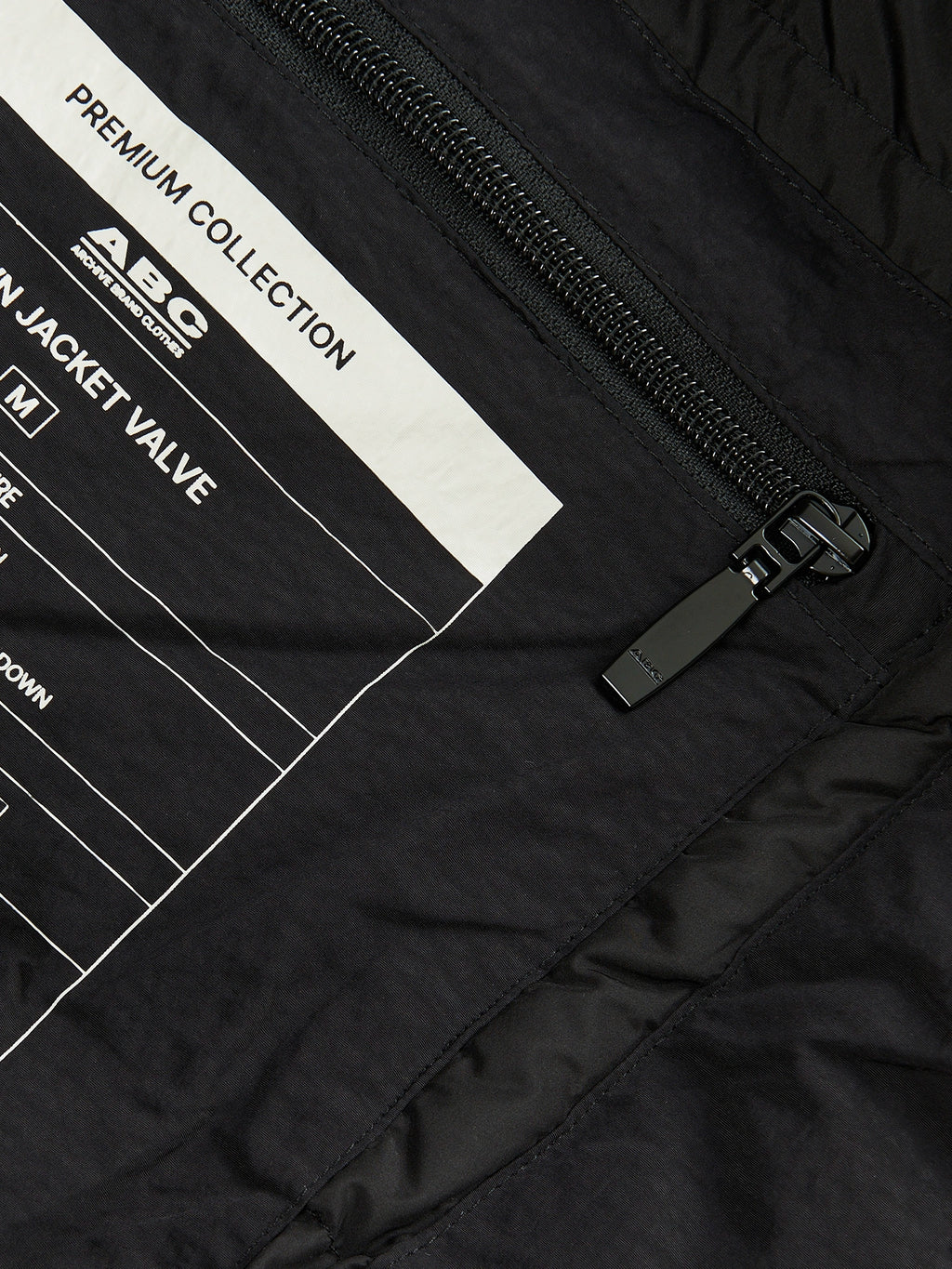DOWN JACKET VALVE BLACK — ABC Archive Brand Clothes, view 19