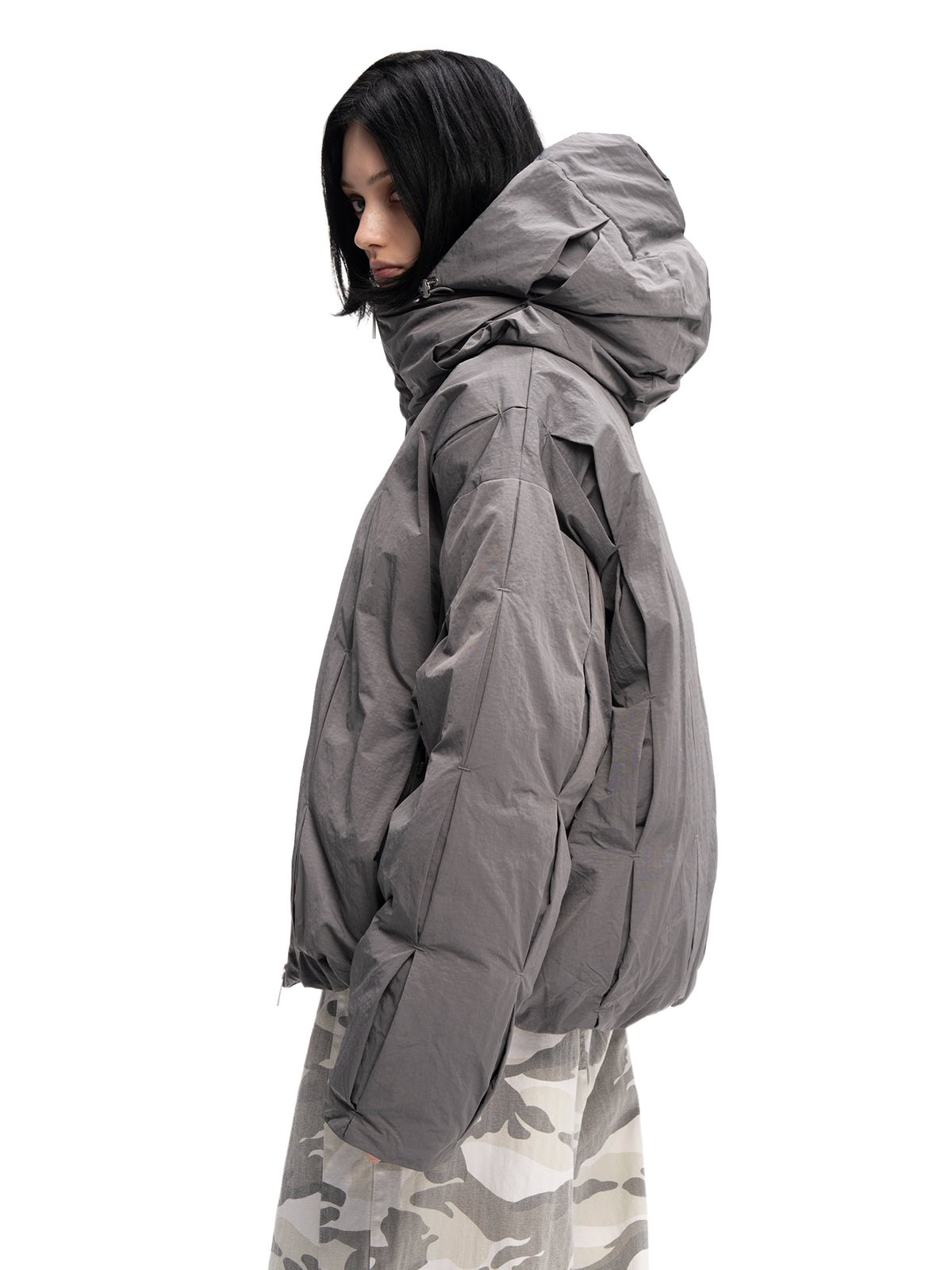 DOWN JACKET VALVE METAL — ABC Archive Brand Clothes, view 6