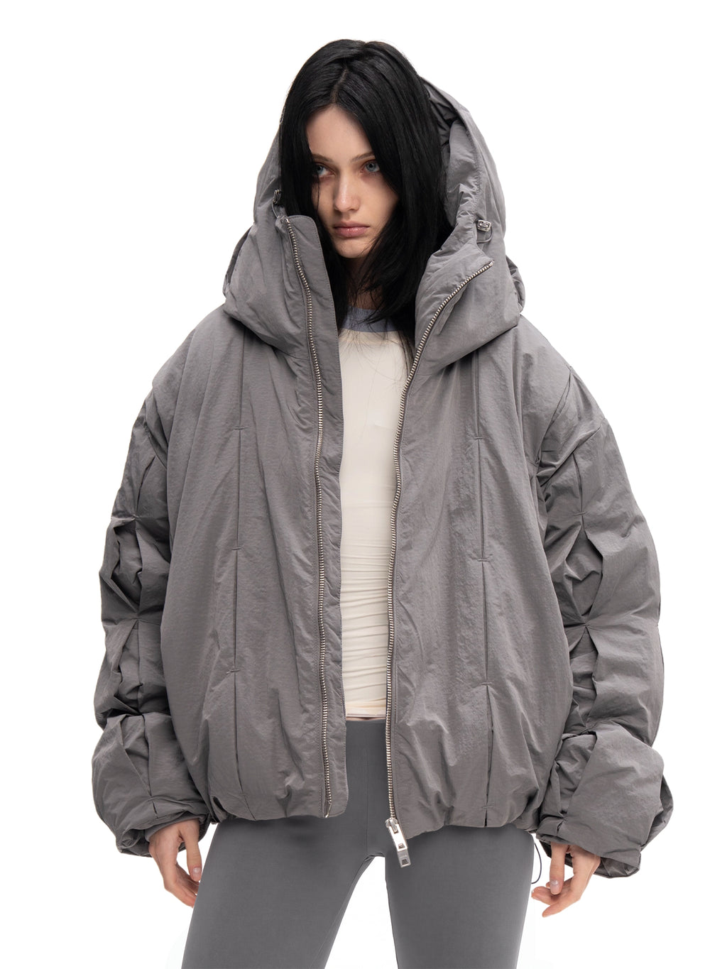 DOWN JACKET VALVE METAL — ABC Archive Brand Clothes, view 2