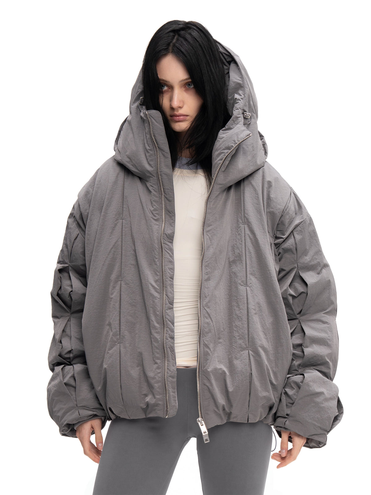 DOWN JACKET VALVE METAL — ABC Archive Brand Clothes, view 2
