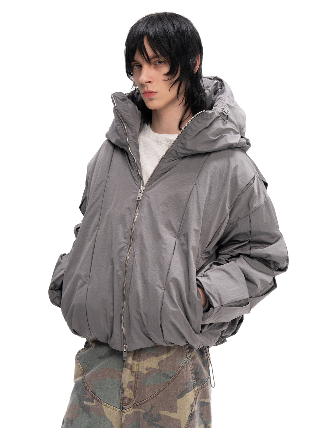 DOWN JACKET VALVE METAL — ABC Archive Brand Clothes, view 3