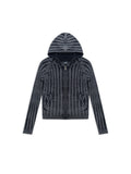 ZIP HOODIE SWEATER BLACK — ABC Archive Brand Clothes