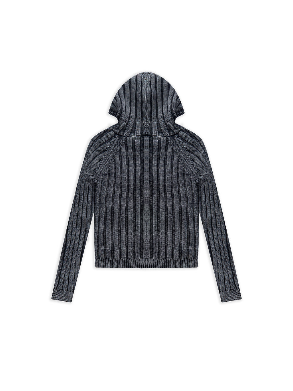 ZIP HOODIE SWEATER BLACK — ABC Archive Brand Clothes, view 13