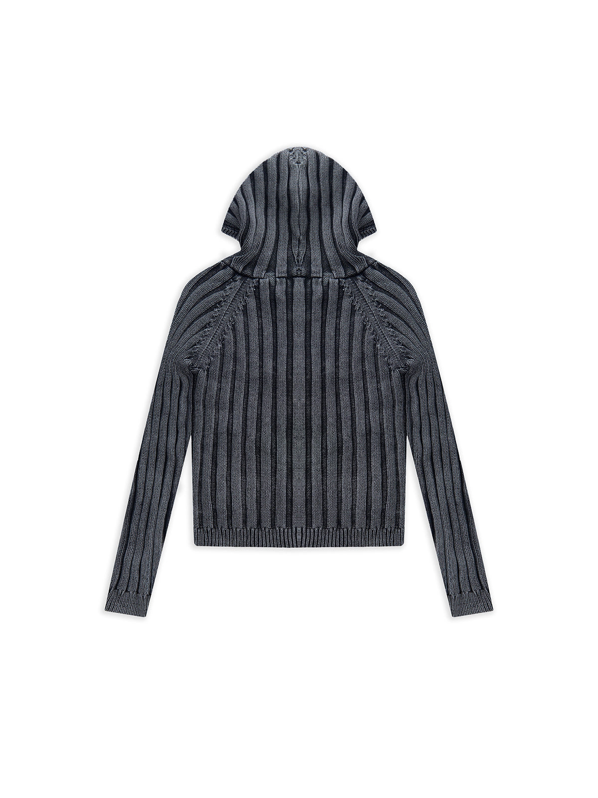 ZIP HOODIE SWEATER BLACK — ABC Archive Brand Clothes, view 13