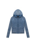 ZIP HOODIE SWEATER BLUE — ABC Archive Brand Clothes